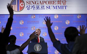 Made-for-TV Summit Puts Trump the Showman in Spotlight - The National Herald