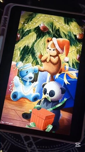 Christmas Pokemon - illustration #drawing #drawing #pokemon #pokemonpoland #pokemon #illustration