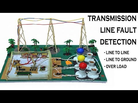 Fault detection system in transmission line using Arduino and sms ! Electrical engineering project