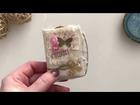 Micro Mini Junk Journal - Shabby Layers - Liz The Paper Project