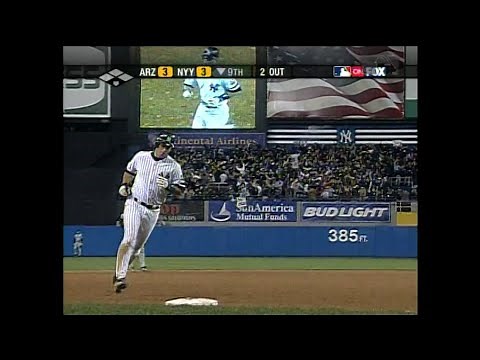 2001 World Series, Game 4: Tino Martinez's game-tying home run