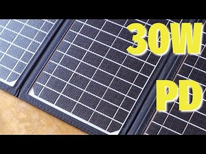 Un panel solar con POWER DELIVERY? Elecaenta 30W