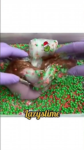 Grinch Chocoslime | CSM Relaxing | ASMR Slime Video