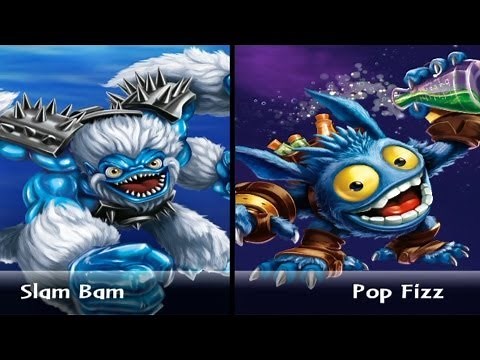 SKYLANDERS GIANTS - Pop Fizz VS.Slam Bam (VERSUS)