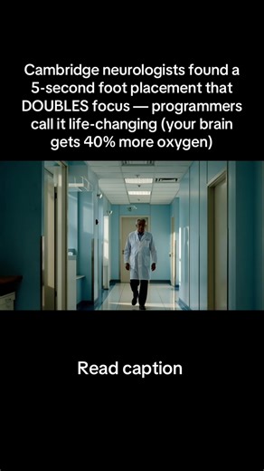 1. Dr. Emma Thornton studied cognitive performance at Cambridge for 11 years. She discovered that people who placed both feet flat on the floor while working showed 41% better sustained attention than those who crossed legs or tucked feet.