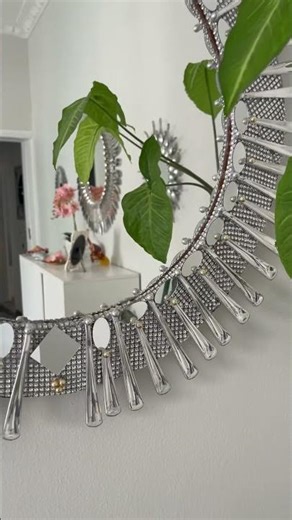 Oglindă decorativă restaurată #homedecor #oglindă #ideascreativas #mirror #art