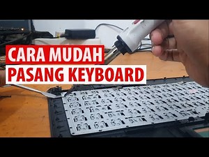 EASY WAY TO INSTALL AN ASUS LAPTOP KEYBOARD