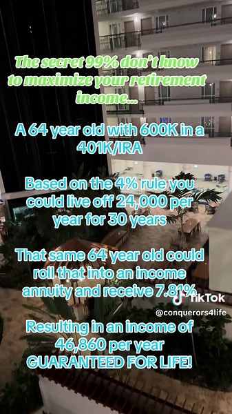 Maximize Retirement Income with Income Annuities