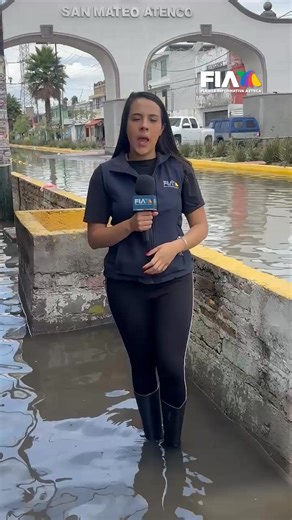 ¡San Mateo Atenco colapsa bajo aguas negras! 🌊 Negocios cerrados, autos varados y calles intransitables tras las intensas lluvias en el #Edomex. Diana Solórzano con los detalles. | Azteca Noticias