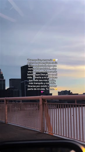 Buenos días, amor: mensaje dulce para ti