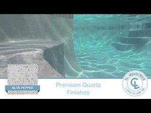 Quartz Pool Finish Krystalkrete | Blue Pepper