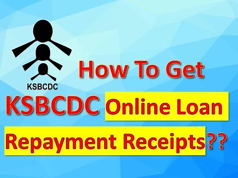 How To Get KSBCDC Online Loan Repayment Receipts