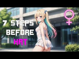 7 Steps to Feminization Before HRT. Transgender mtf advices.