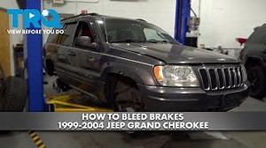 How to Bleed Brakes 1999-2004 Jeep Grand Cherokee