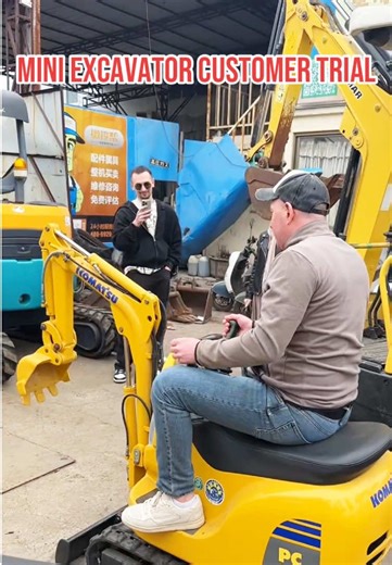 Mini Excavator Customer Trial and Price Discount Offer