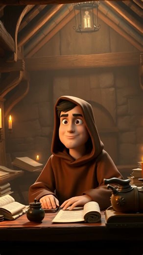 The Art of Manuscript Creation: A Day in a Medieval Scriptorium Step into a medieval scriptorium with a dedicated Benedictine monk as he brings ancient texts to life through meticulous craftsmanship. 🌿 Witness the serene beauty of his world as he inscribes flowing Latin scripts, surrounded by fellow monks in a dedication to preserving knowledge for future generations. Join us for a journey through history, artistry, and devotion. 📜✨ #MedievalManuscripts #BenedictineMonk #Scriptorium #AncientWi