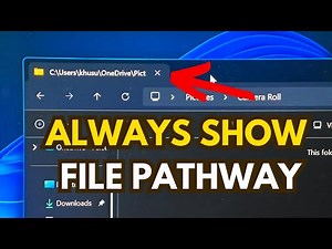How to Always Show Full File Path in File Explorer Windows 11 or 10 PC / Laptop