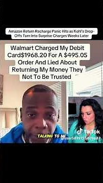 Walmart Debit Card Charge Scam gets EXPOSED!