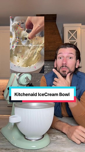 Make Homemade Ice Cream with KitchenAid Mixing Bowl
