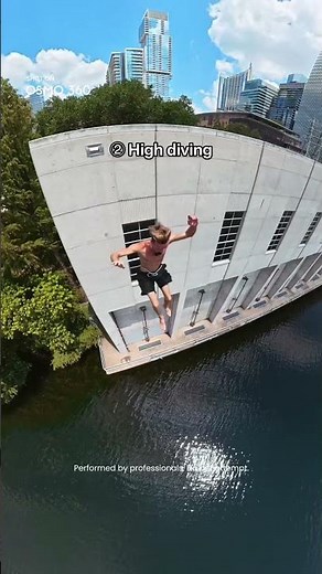 POV thrills: diving, wingsuit, base jump — Osmo 360 captures it all.