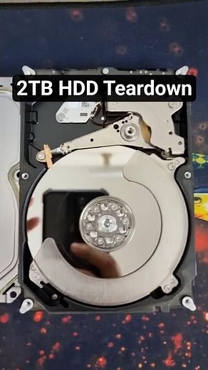 Hard Drive Teardown: Inside a Seagate 2TB HDD