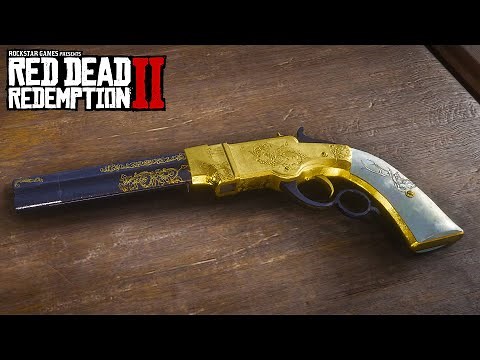 RED DEAD REDEMPTION 2 - VOLCANIC PISTOL (Weapons Customization & Showcase)