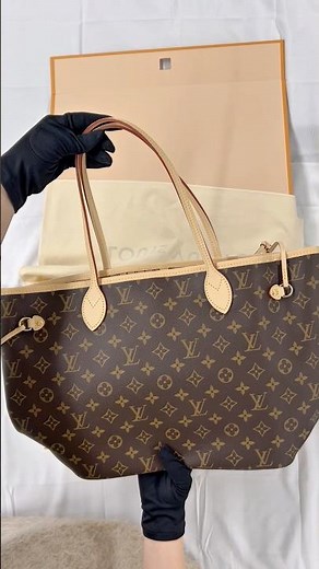 ルイヴィトンのネヴァーフルMMを開封🍊👜