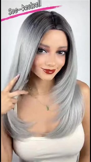This is a massive deal—grab this $25.28trendy wig right now!#wig