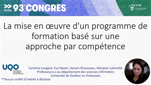 La mise en œuvre d'un programme de formation basé sur une approche par compétences