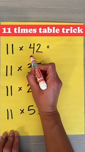 Cool math trick (multiplying by 11) Fun math trick multiplying by 11 This original video was produced by Network Media LLC and Olivia | My Puzzling Life