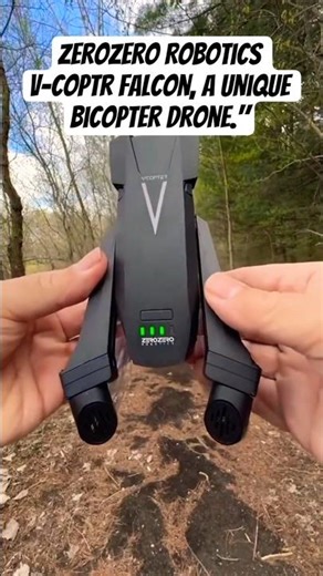 ZeroZero Robotics V-Coptr Falcon, a unique bicopter drone."