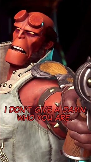 Injustice 2 - Hellboy is not impressed | #Shorts #Injustice2 #Cutscene #DC