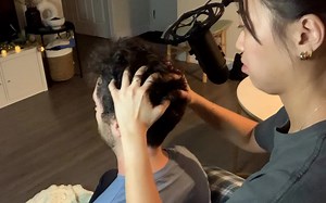 【Drew & Sharon】舒适的头皮按摩