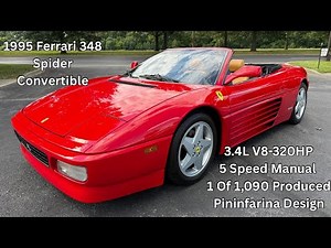1995 Ferrari 348 Spider Convertible