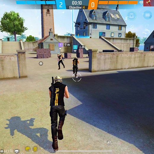 No Character Skill No Gun Skin - Team RH2 #freefire #teamrh2 #1minute