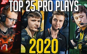 TOP 25 CS:GO PRO PLAYS OF 2020!