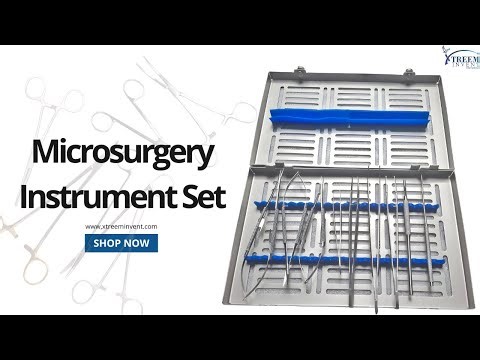 Premium Micro Surgery Instruments Set | Surgical Precision at Its Best