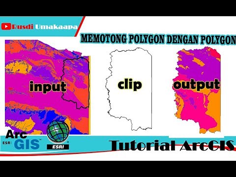 Cara Memotong Polygon dengan Polygon - ArcGIS 10.8