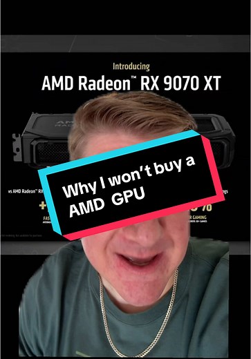 Why I Won't Buy an AMD GPU: Insights on PC Gaming