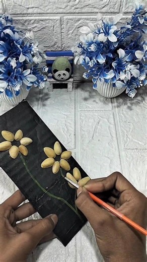 pista shell wall hanging craft ideas #youtubeshorts #shorts #diy #wallhanging