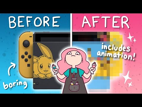 Custom Painting My Pokémon Switch