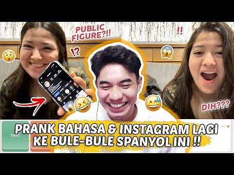 PRANK BAHASA DAN INSTAGRAM LAGII DIA LANGSUNG SHOCK !!! - Ome.TV Internasional