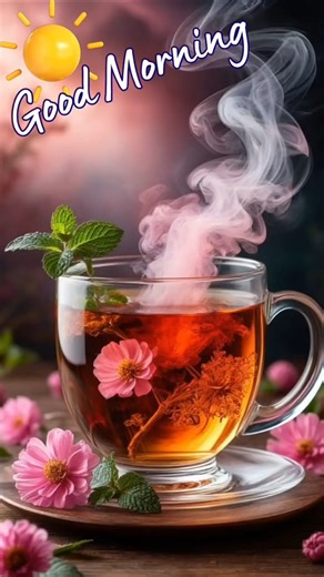 Good Morning🌹 Morning nature✨Start a new day brightly🔅Spring Melody