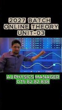 WAVES Theory Class | A/Level Physics | #education #physicsclass #physics #alevelphysics #onlinclass