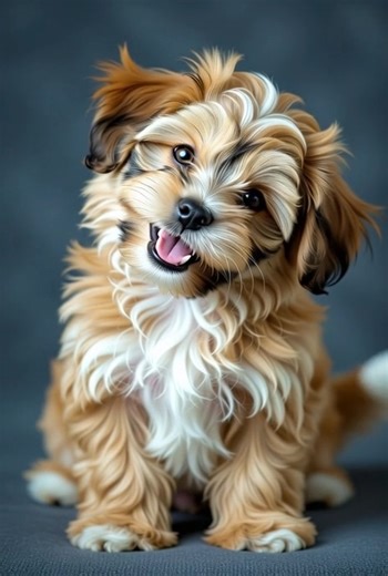 Shih-poo puppy #shihpoo #shihpoopuppy #shihpoolife | DogEase Guide