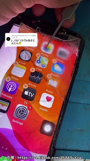 iPhoneの液晶ディスプレイの原理