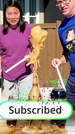 Coke VS Mentos 20 FEET HIGH