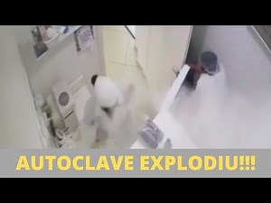 Autoclave explodiu!!! Veja o perigo... ‪@DentistadoAparelho‬