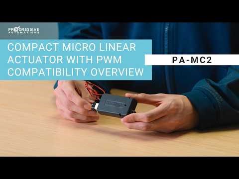Introducing the PA-MC2: Compact Micro Linear Actuator with PWM Compatibility