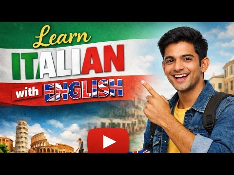 Learn Italian with English | Easy Italian Lessons for Beginners